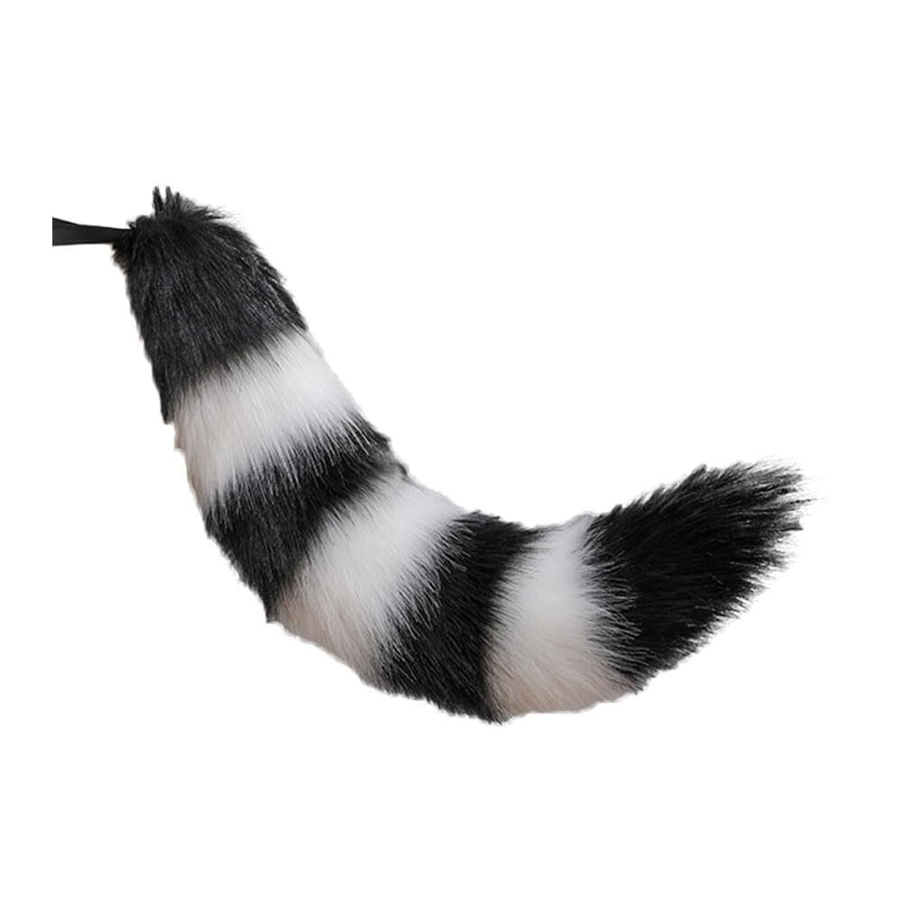 3713 Furry Animal Fox Wolf Tail Faux Fur Tail For Cosplay